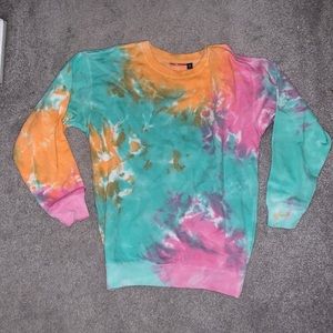 BasixofAmerica Tiedye sweatshirt NWOT